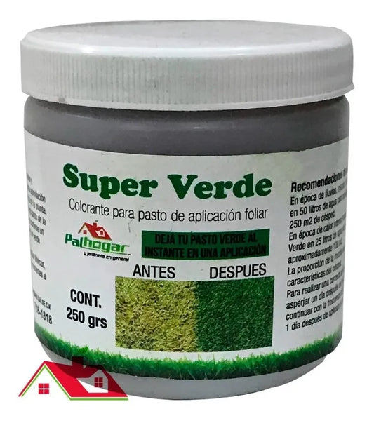 Super Verde Fertilizante Y Colorante De Pasto