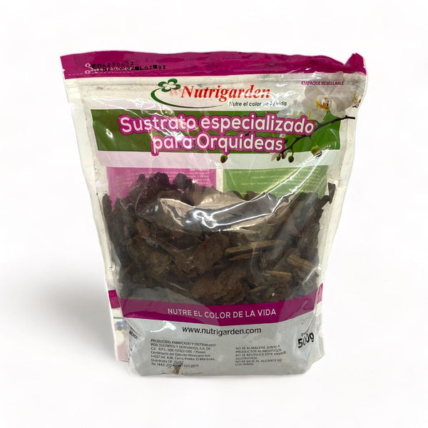 Sustrato Especializado Para Orquídeas Nutrigarden, 500 Grs
