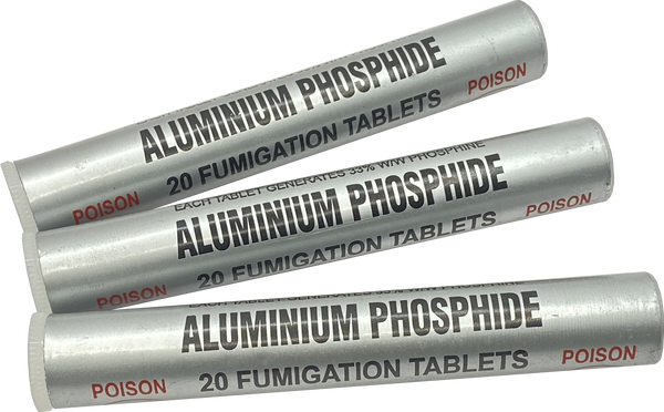 Fosfuro De Aluminio Control De Topos Quick Fume 3 Pzs, para gorgojo, palomilla