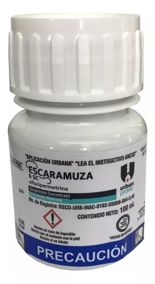 Insecticida Escaramuza 100ml. Plagas Hogar Alfacipermetrina