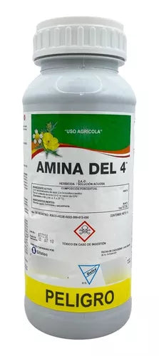 Amina Del 4 Herbicida Selectivo 1lt Acaba Solo Con La Maleza