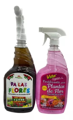 Pa Las Flores 1 Litro, Fertilizante Para Plantas De Flor 1lt