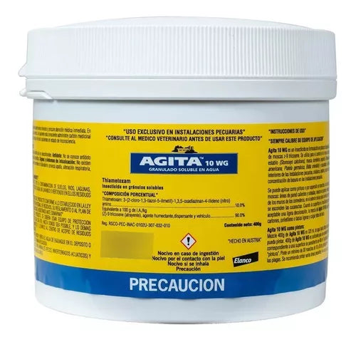 Insecticida Agita 10 Wg 400gr Cebo Mata Moscas