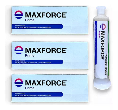 Max Force Gel Bayer 30 Gr Mata Cucarachas Maxforce 3 Piezas.