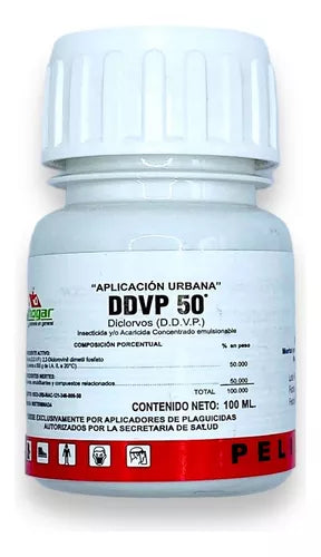 Ddvp 500 Veneno Insecticida Cucaracha Cochinilla Planta 100m