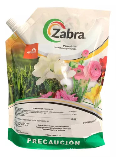 Insecticida Granulado Zabra .8g 1 Kg Allister Gusano Hormiga