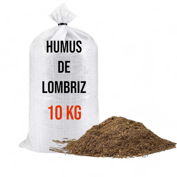 Humus De Lombriz, Abono Orgánico Bulto De 10 Kg