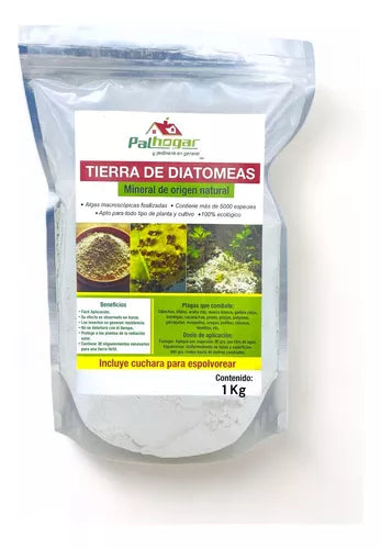 Polvo De Diatomeas Insecticida Chinches 1 kg